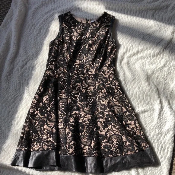 chinese dress ladies Jessica Simpson Women's Lace Knit Midi Dress, Black, 14 at Amazon Women's  Clothing store